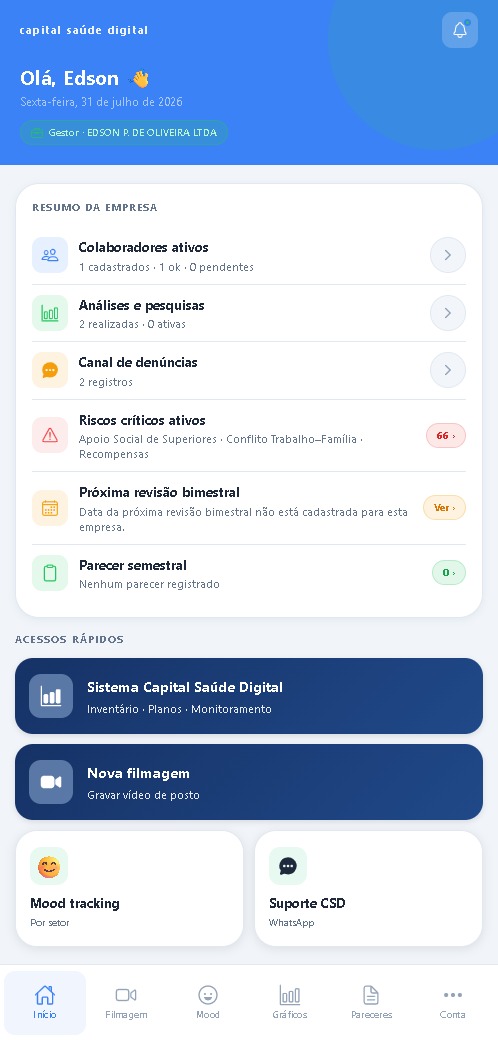 App do gestor